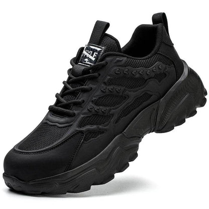 Breathable Safety Shoes For Men Women Summer Work Shoes Sneakers Puncture-Proof Indestructible Shoes Protective Boots Security - Touchy Style