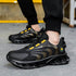 Rotary Buckle Men Safety Shoes Work Boots Safety Steel Toe Shoes Men Anti-smash Anti-puncture Work Sneakers Indestructible Shoes - Touchy Style