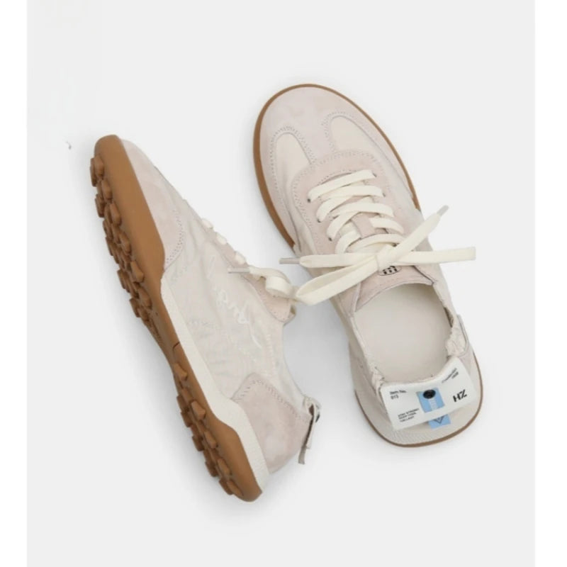 Tennis Lace-Up Hike Shoes Sneakers Cross-tied Comfort Casual Flats Shoes Woman High Quality Sport Shoes Female Sneakers