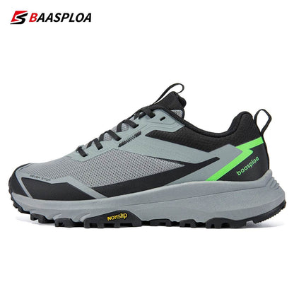Baasploa Men Outdoor Shoes Non-Slip Wear-Resistant Walking Breathable Men Walking Shoes Brand Comfortable Men Sneakers - Touchy Style