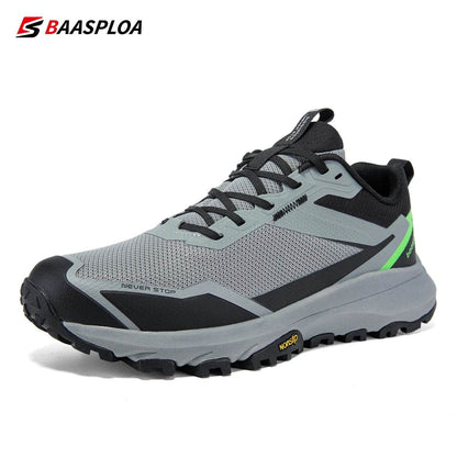 Baasploa Men Outdoor Shoes Non-Slip Wear-Resistant Walking Breathable Men Walking Shoes Brand Comfortable Men Sneakers - Touchy Style