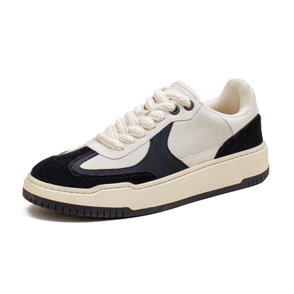 Maden 2024 New Black and White Casual Sneakers for Men Spring and Autumn Skateboarding Shoes Outdoor Versatile Shoes
