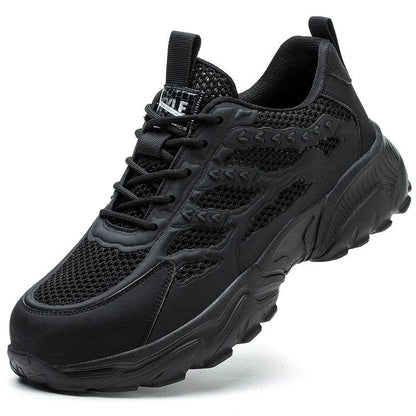 Breathable Safety Shoes For Men Women Summer Work Shoes Sneakers Puncture-Proof Indestructible Shoes Protective Boots Security - Touchy Style
