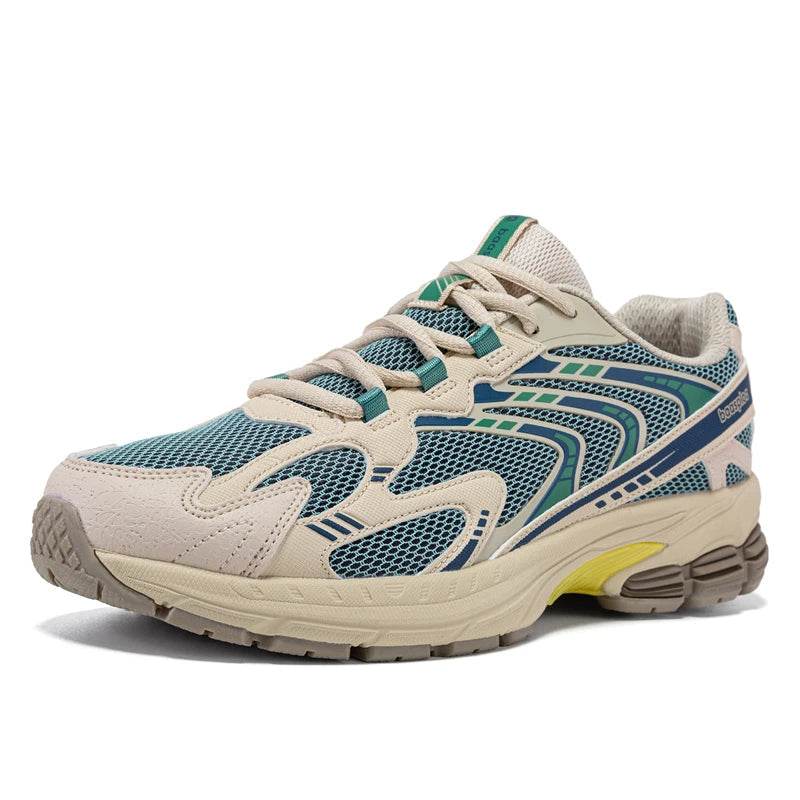 Baasploa Men Sport Shoes Classic Retro Running Shoes Male Mesh Breathable Walking Casual Sneakers Anti-Slip Wear-Resistant - Touchy Style