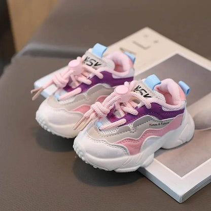 Baby Sport Shoes Kids Sneakers New Soft Toddlers Boys Girls Casual Shoes Air Mesh Breathable Fashion School Running Shoes G06191 - Touchy Style