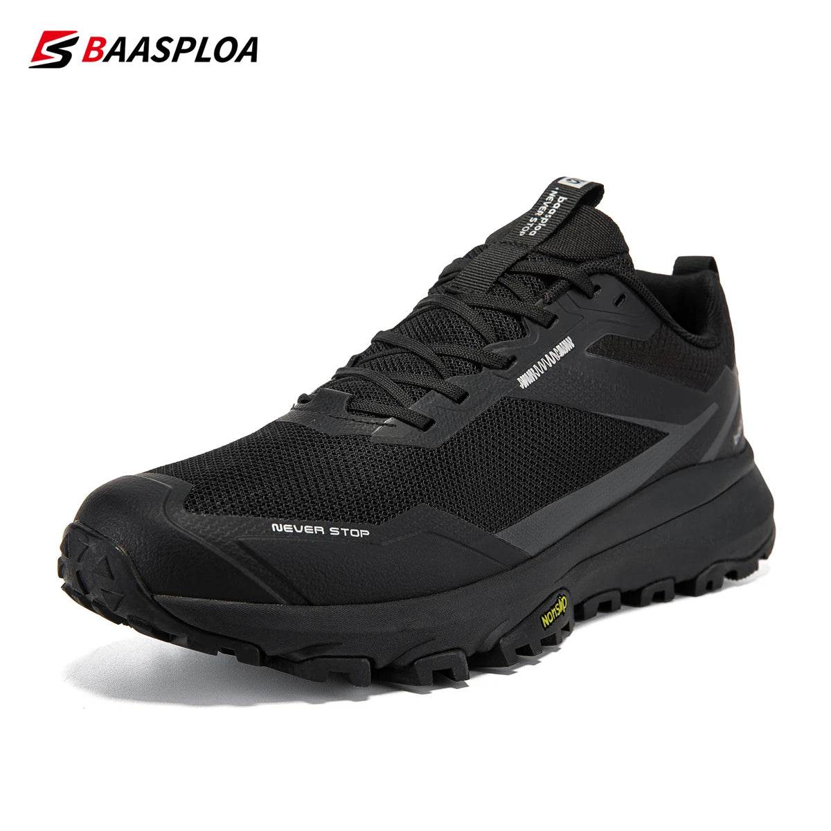 Baasploa Men Outdoor Shoes Non-Slip Wear-Resistant Walking Breathable Men Walking Shoes Brand Comfortable Men Sneakers - Touchy Style