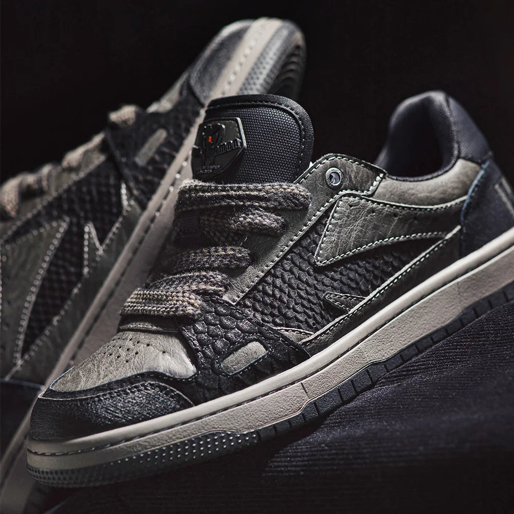 Maden New Casual Snake Year Black Mamba Men&