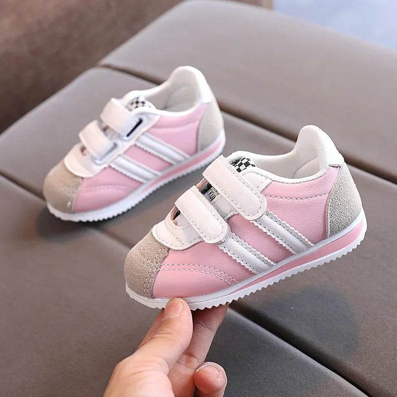 Toddler Tennis Shoes 2024 Autumn Lightweight Baby Girl Shoes Designer Kids Shoes Soft Bottom Children Sneakers for Boys E08174 - Touchy Style