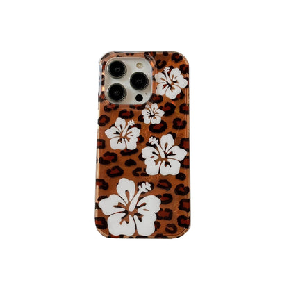 Cute Phone Cases For iPhone 16, 15, 14, 13 Pro Max - Flower Prints &amp; Bowknot Decoration Cover - PC9530 - Touchy Style