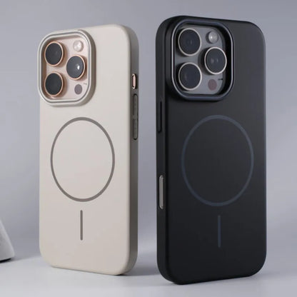 Luxury Original Hard PC Magsafe Case for iPhone 16 15 14 Plus 13 12 11 Pro X XR XS Max Shockproof Matte Thin Magnetic Cover