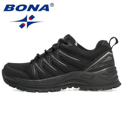 BONA 2022 New Designers Hiking Shoes Outdoor Mountain Boots Men Climbing Shoes Walking Footwear Man Zapatos De Hombre Comfort - Touchy Style