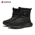 Baasploa Women Cotton Shoes Winter Leather Waterproof Non-Slip Comfortable Warm Plush New Women Outdoor Snow Ankle Boots - Touchy Style
