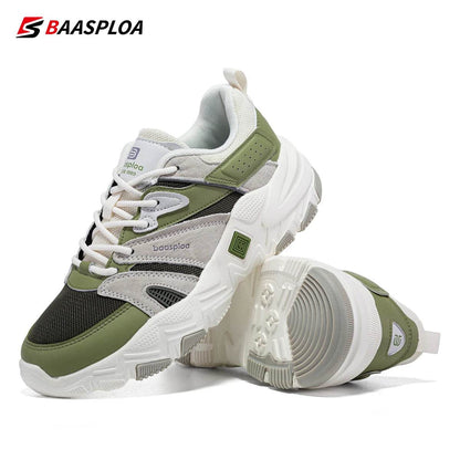 Baasploa Women Casual Shoes Mesh Surface Breathable Non-Slip Women Shoes 2024 New Arrival Brand Outdoor Women Walking Sneakers - Touchy Style