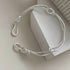 PANJBJ 925 Sterling Silver Line Tie Bracelet for Women Hollow Out Hook Buckle Korean Ins Punk Jewelry Party Gifts Dropshipping - Touchy Style