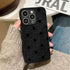 Cute Phone Cases For iPhone 16, 15, 14, 13, 12, or 11 Pro Max - Stylish Black Wavy Points - TSP494 - Touchy Style
