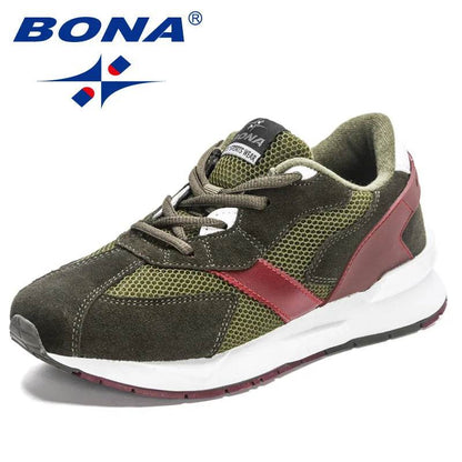 BONA 2023 New Designers Running Shoes Women Breathable Mesh Outdoor Light Weight Sports Shoes Casual Walking Sneakers Ladies - Touchy Style