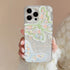Cute Phone Cases For iPhone 16, 15, 14, 13, 12 Pro Max, 15, 14 Plus - Fairy Glitter Green Butterfly - Transparent Cover - IC1420 - Touchy Style