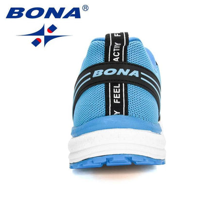 BONA New Popular Style Men Running Mesh Weaving Upper Sport Shoes ventilate Jogging Walking Sneakers Lace Up Free Shipping - Touchy Style