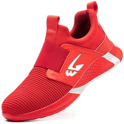 Lightweight Comfort Safety Shoes Men Steel Toe Work Shoes Sneakers Anti-smashing Steel Toe Shoes Indestructible Safety Boots - Touchy Style
