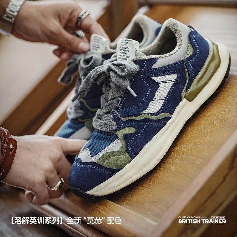 Maden 2023 Autumn New Dissolved English Training Shoes Men&
