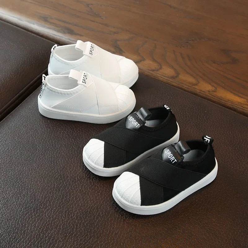 2024 Slip on Girls Shoes Sneakers Sports Designer Kids Shoes Boy Comfortable Baby Sneakers 1-6 Years Student Kid Trainers E08104 - Touchy Style