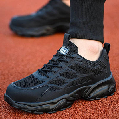 Breathable Safety Shoes For Men Women Summer Work Shoes Sneakers Puncture-Proof Indestructible Shoes Protective Boots Security - Touchy Style