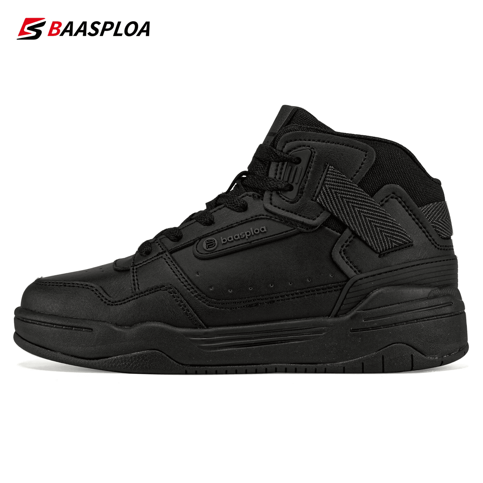 Baasploa Women Cotton Shoes Winter Leather Waterproof Non-Slip Comfortable Warm Plush New Women Outdoor Snow Ankle Boots - Touchy Style