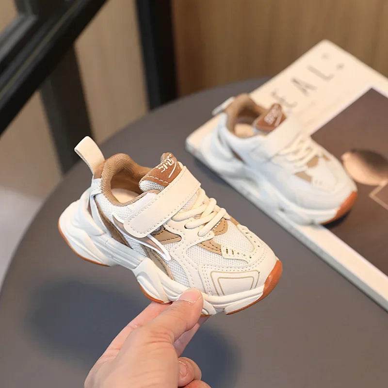 Sneakers for Children 2024 Designer Platform Casual Sports Running Shoes Girls Students Match Color Fashion Boys Sneakers G01084 - Touchy Style