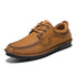 New High Quality Men Hiking Shoes Genuine Leather Casual Shoes Hand-stitching Male Treking Shoes Versatile Sneakers Oxford Shoes - Touchy Style