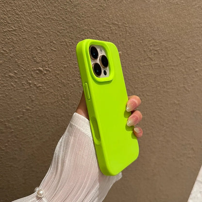 Candy Fluorescent Cute Phone Cases For iPhone 15, 14, 13, 12 Mini, 11 Pro Max, XR, XS, 6, 6S, 7, 8 Plus, X, SE