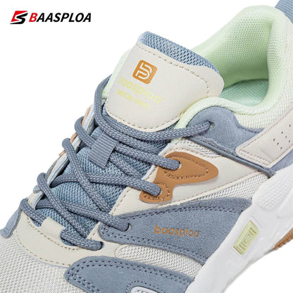Baasploa Women Casual Shoes Mesh Surface Breathable Non-Slip Women Shoes 2024 New Arrival Brand Outdoor Women Walking Sneakers - Touchy Style