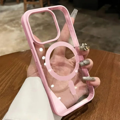 حافظات هواتف لطيفة لهاتف iPhone 15 و14 و13 و12 و11 Pro Max - غطاء أكريليك شفاف صلب - TSP415