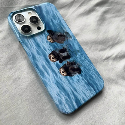 Cute Phone Cases For iPhone 15PRO MAX, 14, 13 PRO MAX, 15, 15PLUS, 15PRO, 11Pro - Beaver Poster Illustration - Acrylic Hard Cover - IC6210 - Touchy Style