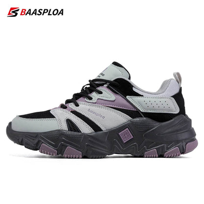 Baasploa Women Casual Shoes Mesh Surface Breathable Non-Slip Women Shoes 2024 New Arrival Brand Outdoor Women Walking Sneakers - Touchy Style