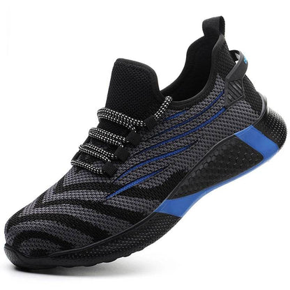 Large Size 49 50 Safety Shoes For Men Women Work Shoes Anti-smash Anti Puncture Protective Shoes Steel Toe Sneakers Men Shoes - Touchy Style