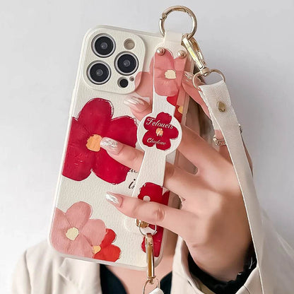 SoCouple Crossbody Lanyard Case For Huawei P30 P20 P50 P40 P60 Pro Lite Honor X8 20 50 70 90 Nova 9 8 5t Wrist Strap Cover - Touchy Style