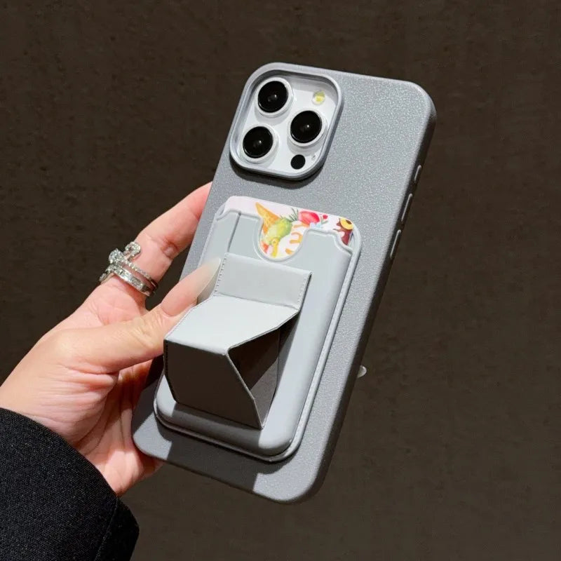 Luxury With Card Holder - Cute Phone Case For iPhone 15 Pro Max, 14, 13, 11, 12, XS, XR, X, 7, 8 Plus, and SE