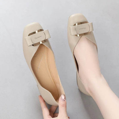 Women Loafers Spring Genuine Leather Comfort Flat Shoes Slip-On Footwear Fashion Female Footwear Zapatos De Mujer - Touchy Style