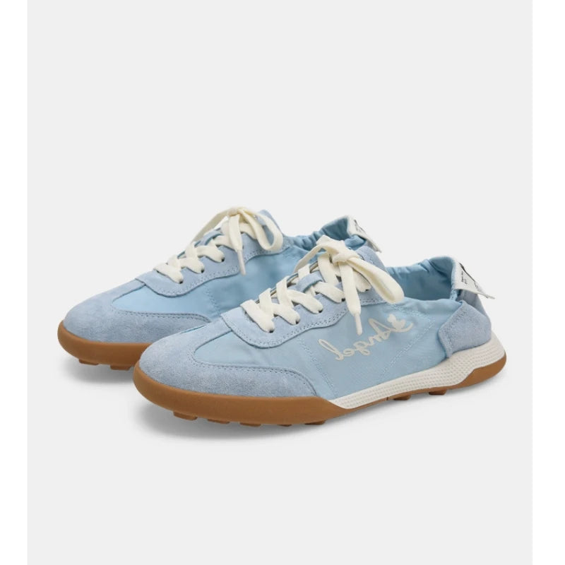 Tennis Lace-Up Hike Shoes Sneakers Cross-tied Comfort Casual Flats Shoes Woman High Quality Sport Shoes Female Sneakers