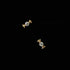 925 Sterling Silver Plated 14K Gold Zircon Candy Earrings for Women Korean Mini Cute Jewelry Accessories - Touchy Style