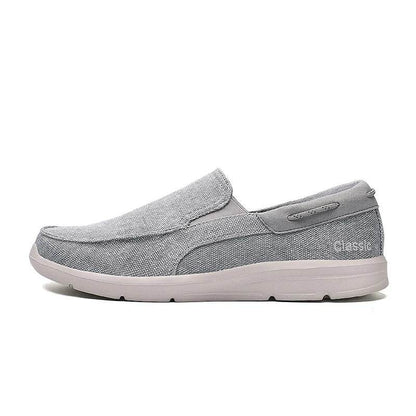 New Summer Breathable Canvas Shoes Men Loafers Slip On Sneakers Fashion Casual Men Shoes Lightweight Flats Men Driving Zapatos - Touchy Style
