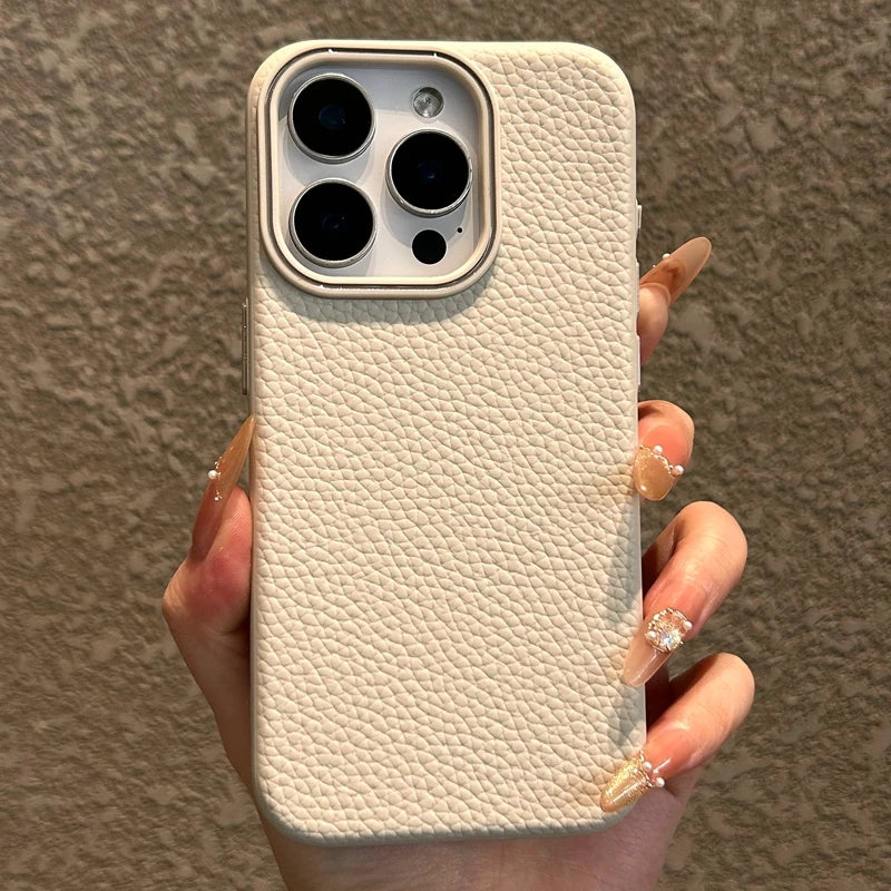 حافظات هواتف لطيفة لأجهزة iPhone 16، 15، 14، 13، 12، 11 Pro Max، 16 Plus - نمط شوكولاتة عتيق - غطاء جلدي فاخر - C3220