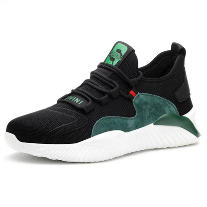 Security Casual Sneakers Men Shoes Work Boots Steel Toe Shoes Anti-smash Anti-puncture Indestructible Shoes Protective Boots - Touchy Style