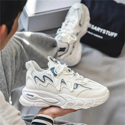 rubber sole anti-skid mens white trainers Running Child basketball shoes white sneakers for boy sport suppliers original YDX1 - Touchy Style