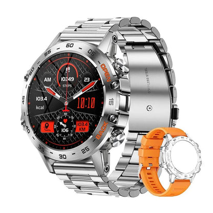MEVADEN Steel 1.39 Bluetooth Call Smart Watch Men Sports Fitness Tracker Watches IP67 Waterproof Smartwatch for Android IOS MD52 - Touchy Style