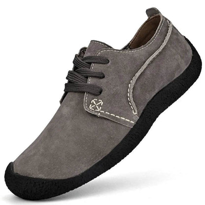 Breathable Outdoor Shoes Men Sneakers Spring Casual Men Shoes Suede Leather Shoe Anti-skid Walking Shoe Hot Sale Footwear - Touchy Style