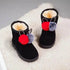 Hairball Boots Little Girls Furry Winter Boots Warm Fur Hot Sale Shoes for Girl Rabbit Ears Baby Snow Boots Kids Footwear H08181 - Touchy Style
