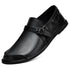 British Style Men Loafers Male Comfortable Dress Genuine Leather Men Casual Flats Non-Slip Mens Moccasins Classic Slip on Shoes - Touchy Style