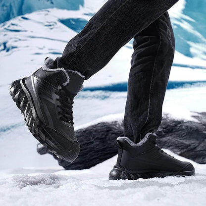 Super Warm Winter Boots With Fur Sneakers Snow Men Boots Waterproof Outdoor Boots Ankle Women Shoes Casual Men Shoes Winter - Touchy Style