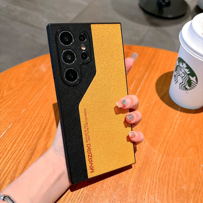 Double Color Leather Phone Case For Samsung Galaxy A35 A36 A52 A53 A54 A55 A56 A72 A73 Shockproof Bumper Fashion Phone Cover